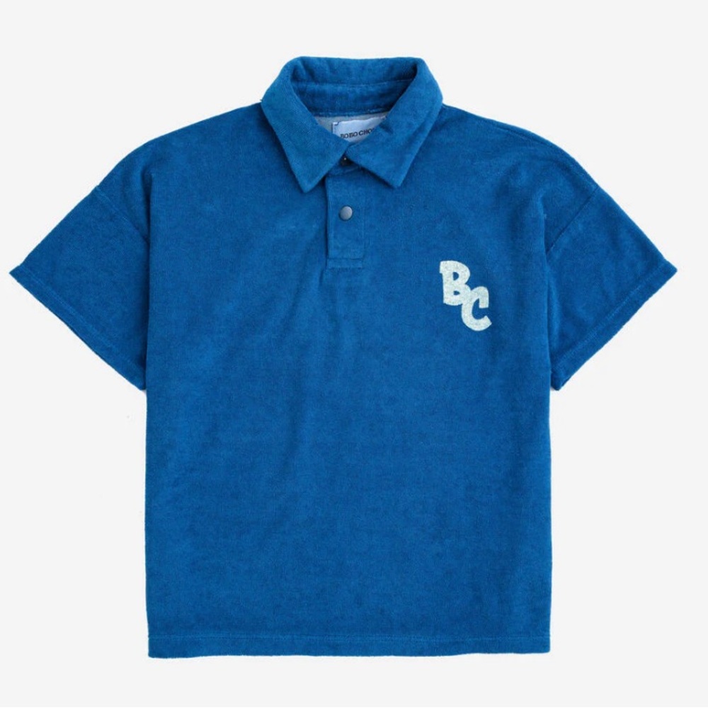 BOBO CHOSES terry polo shirt
